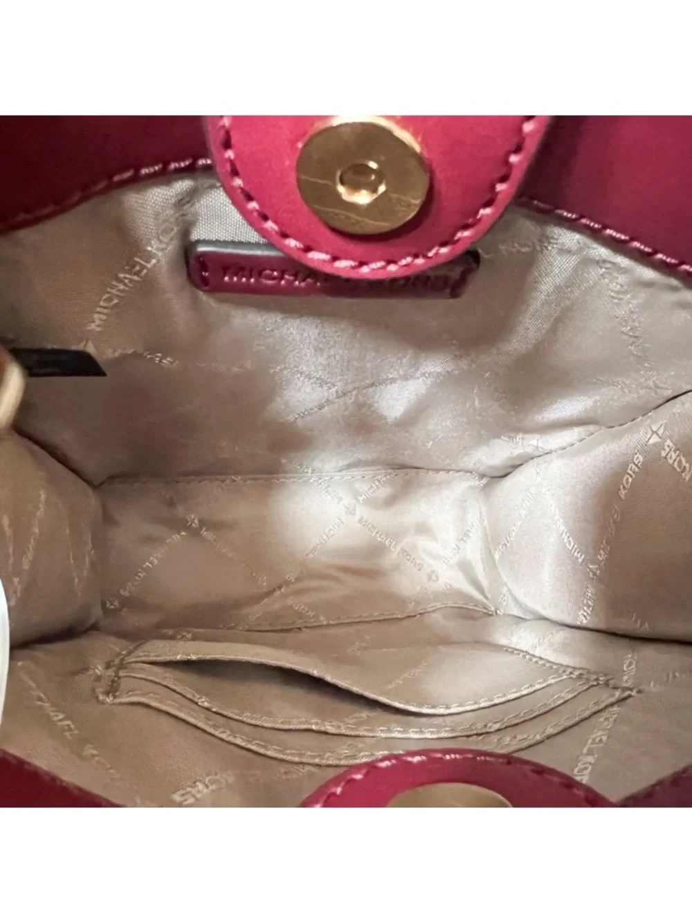 Pending * Michael Kors Pink Logo Mini Tote Bag